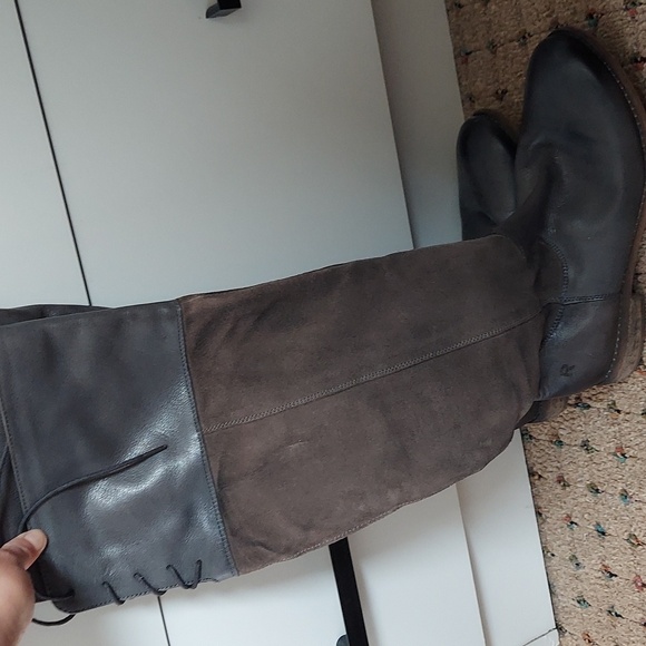 ROAN Natty Tall Leather Boot - Picture 1 of 11